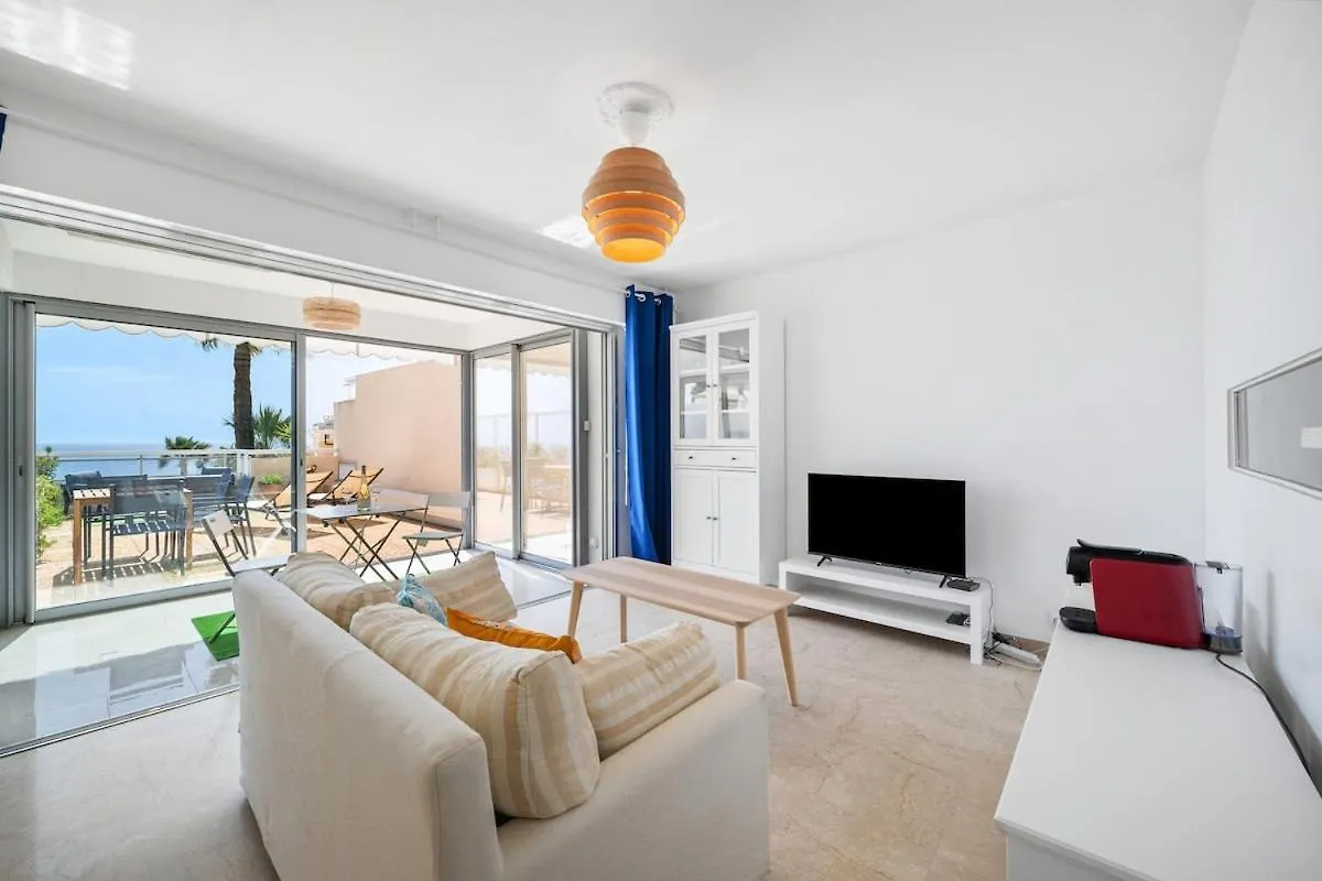 L'Horizon - Vue Mer - Terrasse - Parking Prive - Calme Ментона Франция