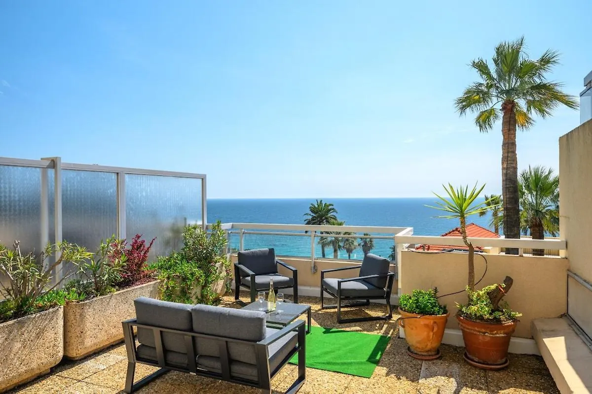 Апартаменты L'Horizon - Vue Mer - Terrasse - Parking Prive - Calme Ментона Франция